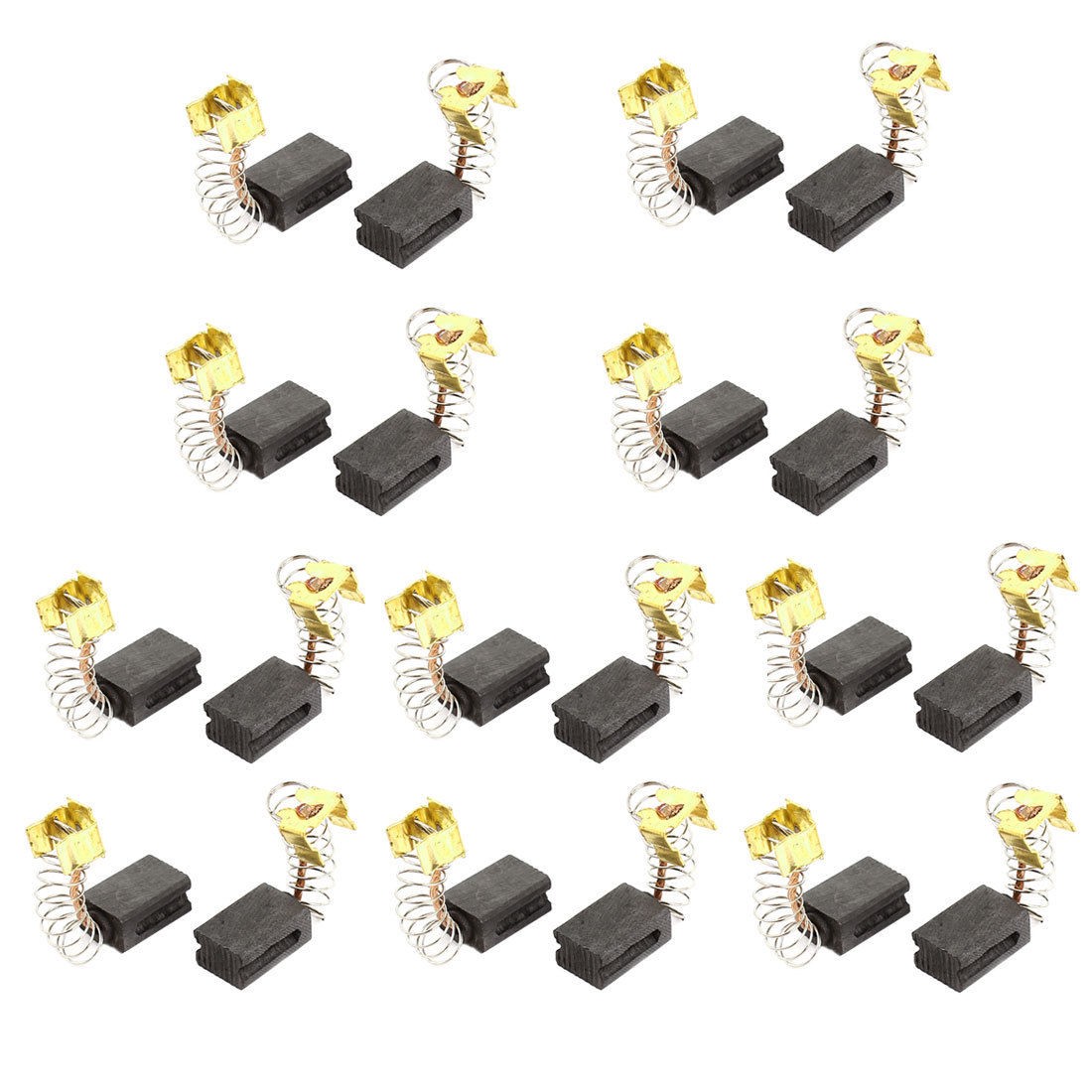 20 Pcs 13mm x 9mm x 6mm Motor Carbon Brush CB 419 for Makita Angle Grinder