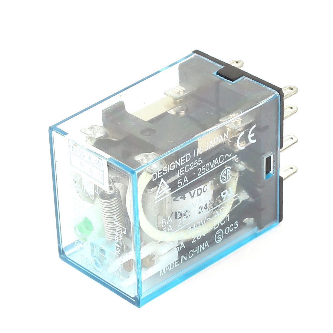 Power Relay MY2N J MY2NJ MY2N MY2 Coil DC24V DPDT 5A AC 250V