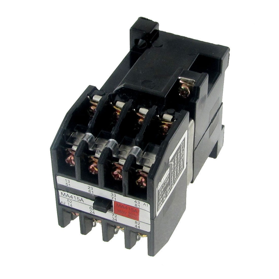 AC 380V Coil 4NO 4NC 4 Poles Contact Type Auxiliary Relay MA415A