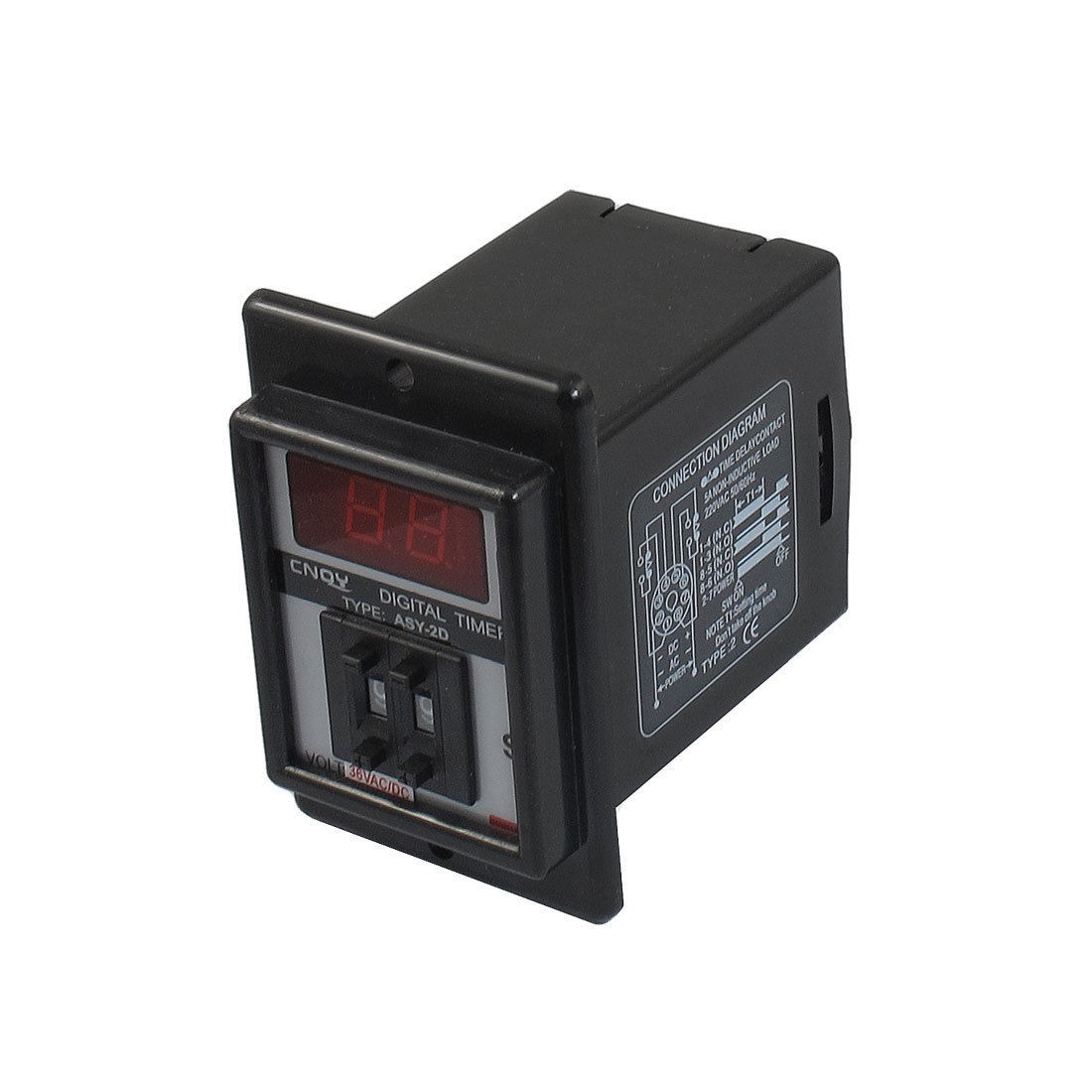 AC DC 36V 1 99 Second Digital Timer Time Delay Relay 8 Pin ASY 2D