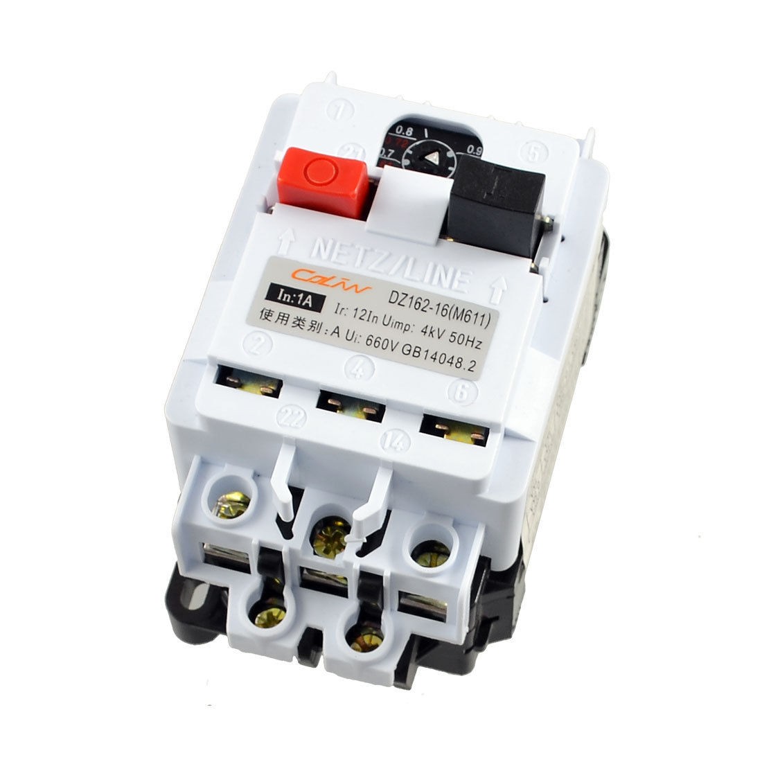 DZ162-16 AC 660V 1A Motor Protection Switch Circuit Breaker