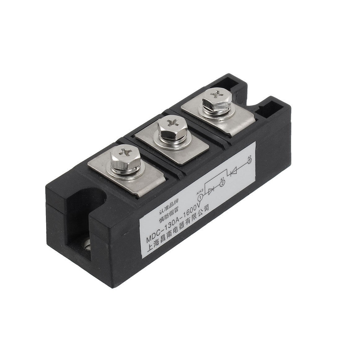 AC 1600V 130A 3 Terminals Circuit Rectifier Module Transistor Semiconductor