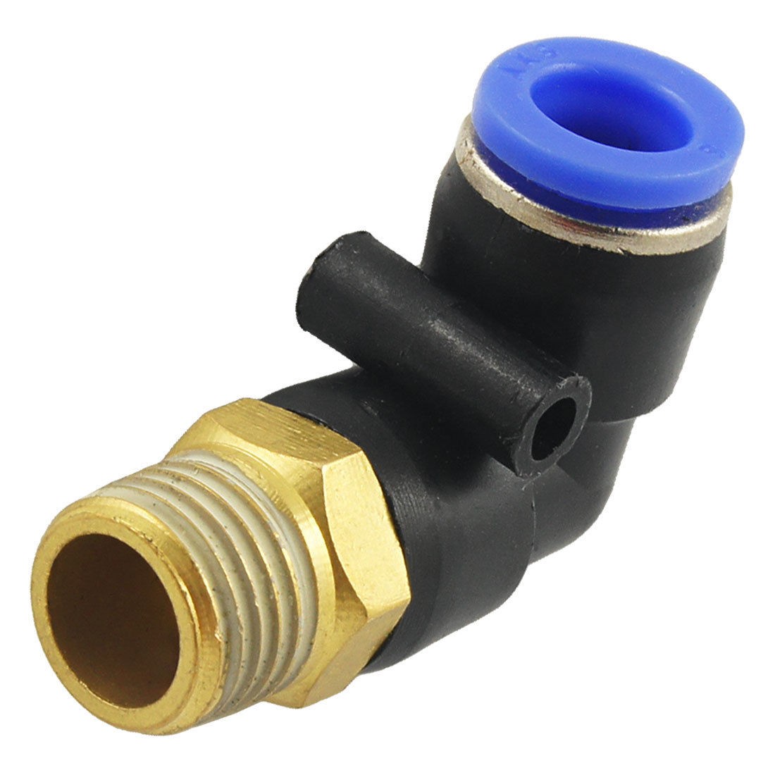 13mm Male Thread to 8mm Inner Diameter One Touch Elbow Quick Fittings