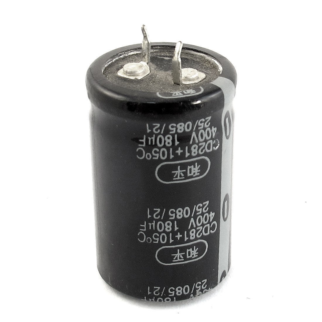 Snap in Type Terminal Radial Aluminum Electrolytic Capacitor 400V 180uF