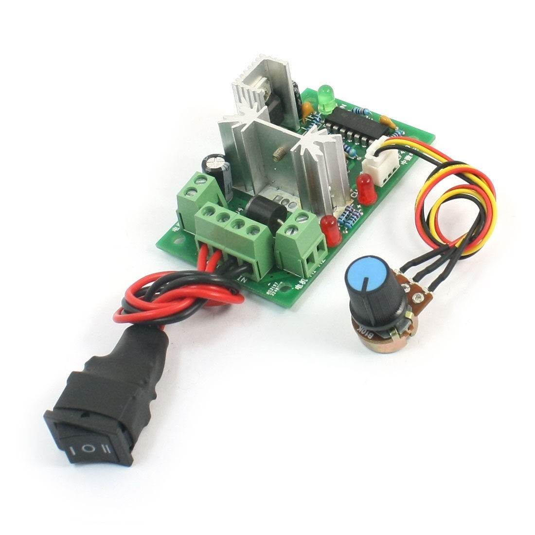 DC 10 36V 150W CW Stop CCW Reversible PWM Motor Speed Controller Governor Module