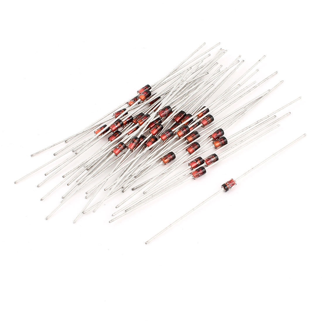 40 Pcs Axial Lead Zener Diodes Voltage Regulator 1N4739 1W 9 1v