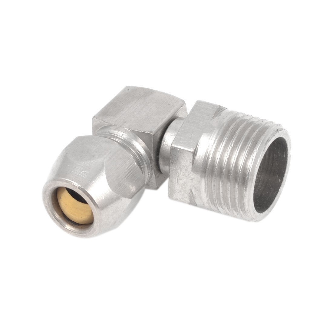 3 8PT Male Thread L Shaped Quick Coupler Connector for 8mm Air Hose