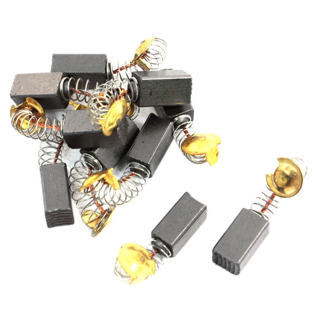 10 Pcs Spare Part Electric Drill Motor 14mm x 8mm x 7mm Carbon Brushes