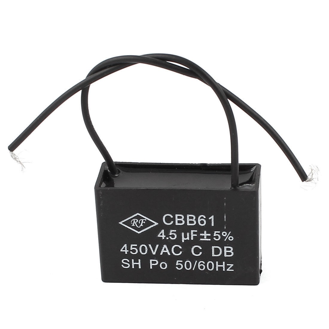 CBB61 AC 450V 4 5uF 50 60Hz SH Non Polar Fan Motor Run Capacitors