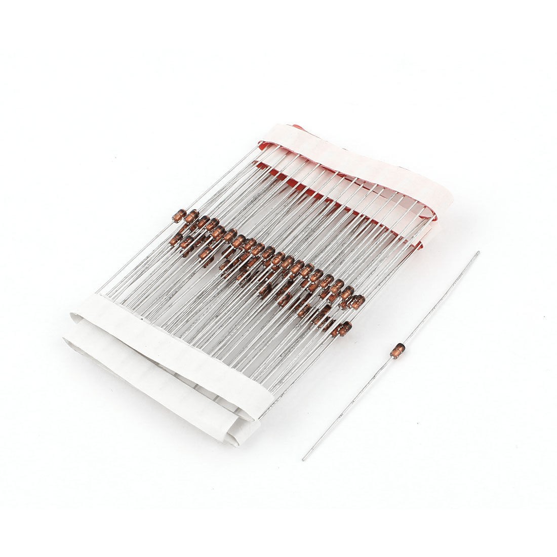 80pcs Axial Lead Zener Diodes Voltage Regulator Tools 1 2W 8 2V