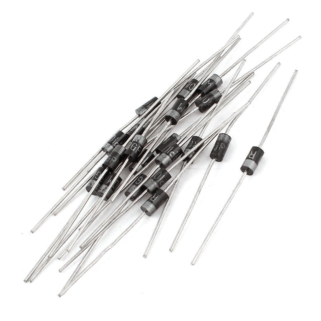 20 Pcs Glass Passivated Junction Fast Switching Rectifier Diodes RGP10M 1000V 1A