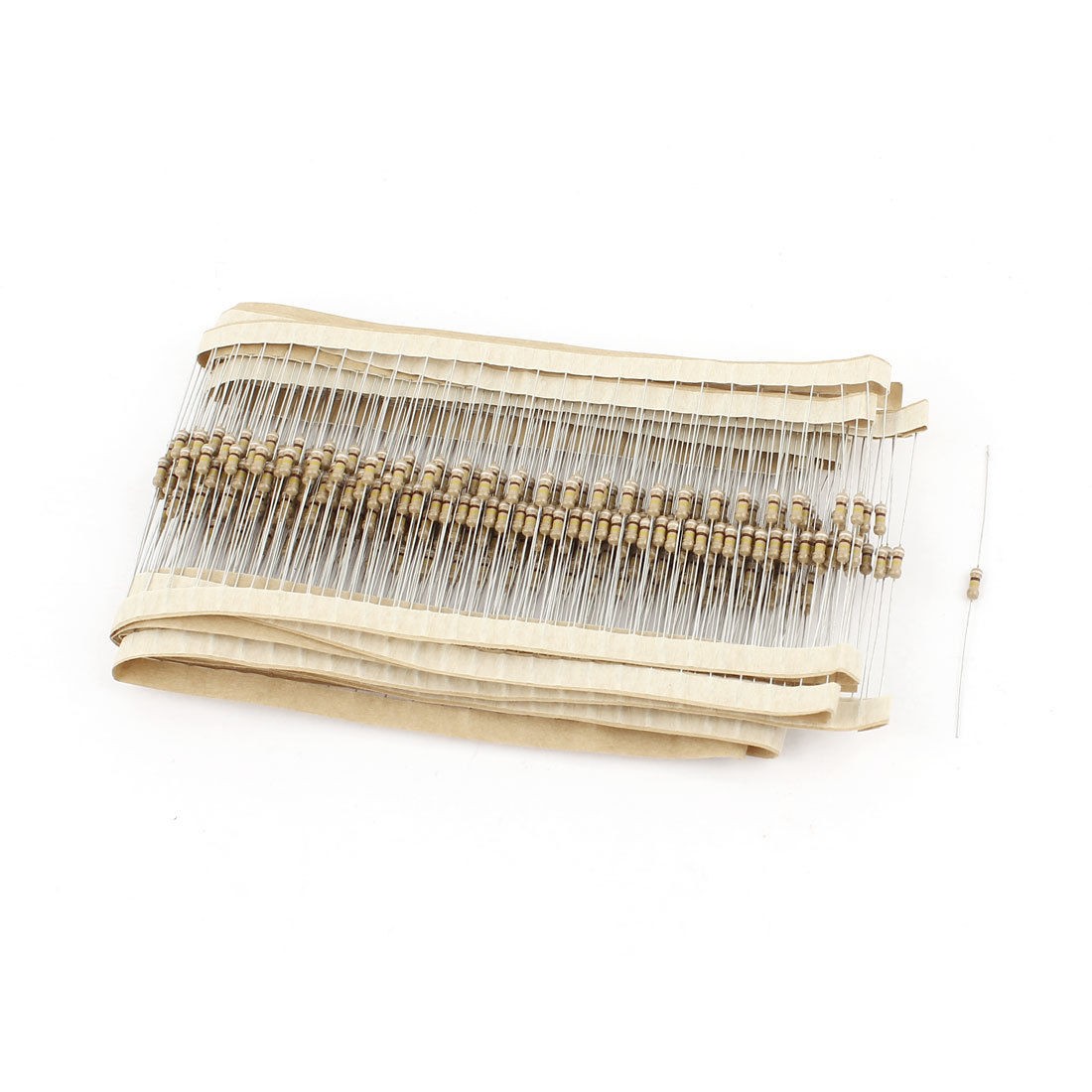 400 Pcs 910K Ohm 0 25W 5 Tolerance Axial Leads Type Carbon Film Resistors