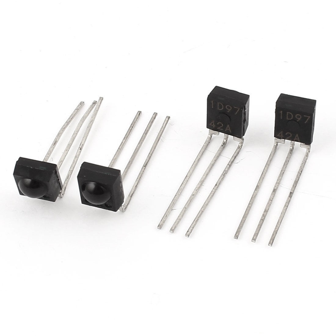 4 Pcs Right Angle Integrated Universal IR Infrared Receiving Heads