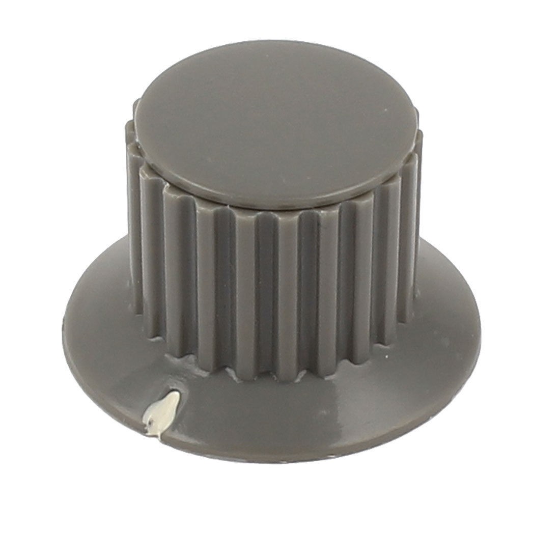 1 4" Shaft Insert Dia Brass Tone Core Potentiometer Control Knobs Gray