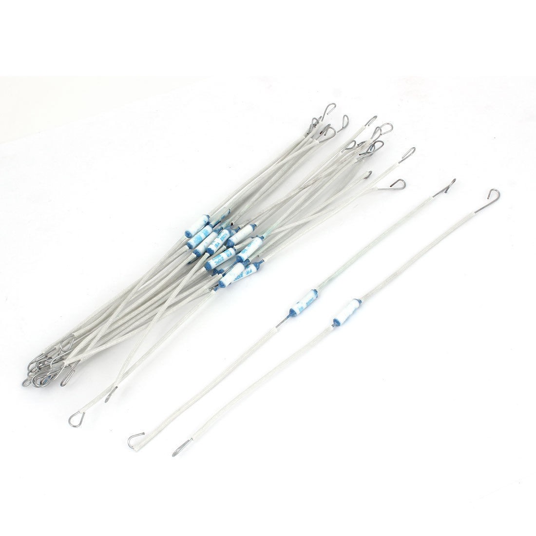 20 Pieces Electronic Component Cut Off 210 Temperature Thermal Fuses AC 250V 15A