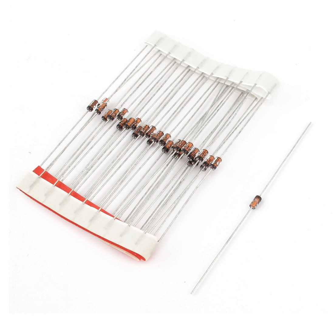 30pcs BZX55 C5V1 1 2W 0 5W 5 1v 5mA do 35 Glass SEALED Axial Lead Zener Diode