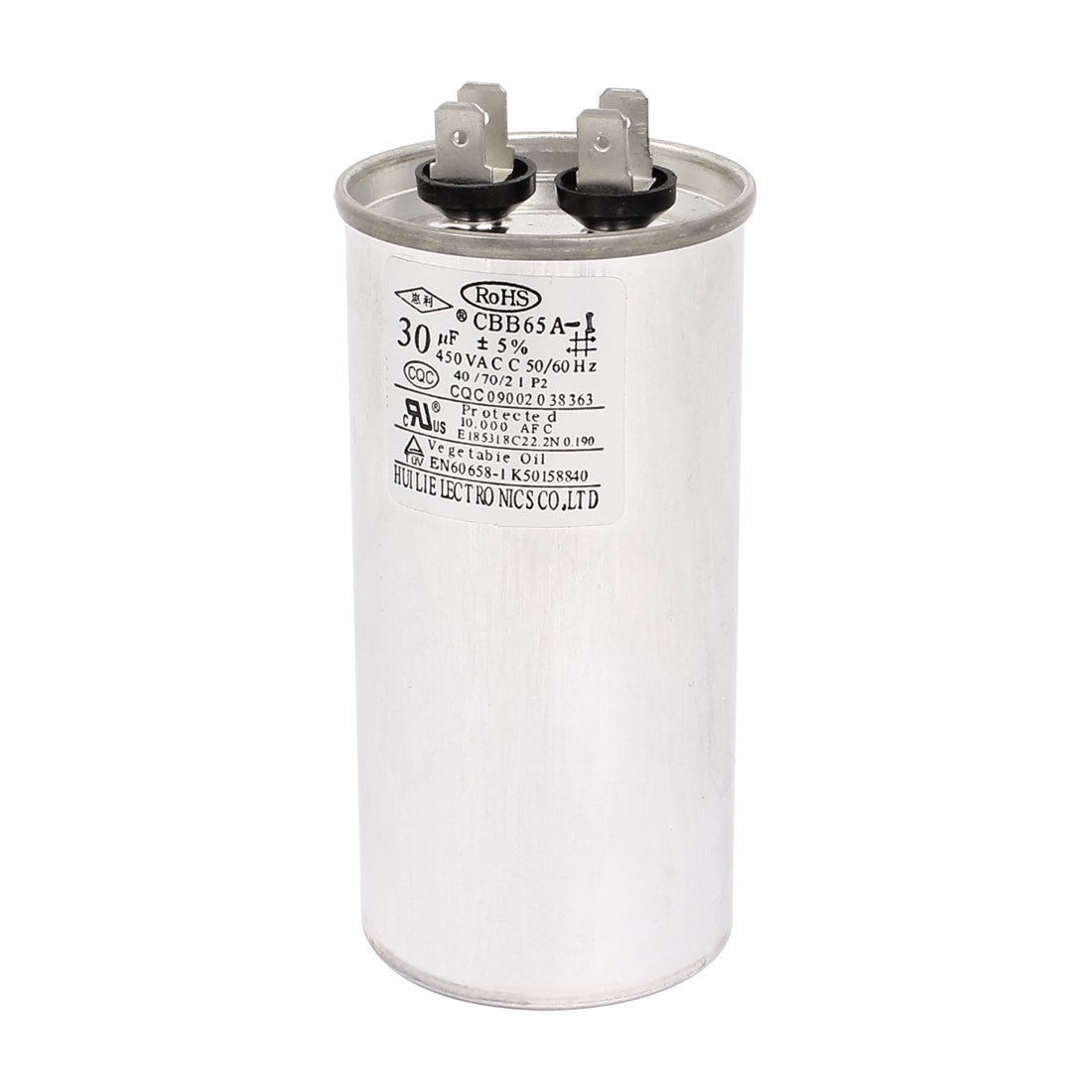 AC 450V 30uF 50 60Hz Air Conditioner Motor Run Work Capacitor CBB65A 1