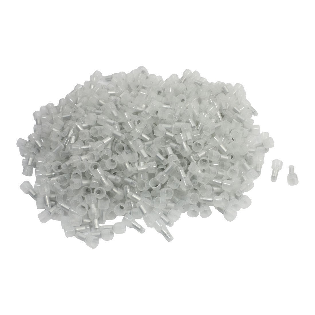 1000 Pcs CE2X 22 14AWG Fully Insulated Crimp Closed End Wire Connector Cap