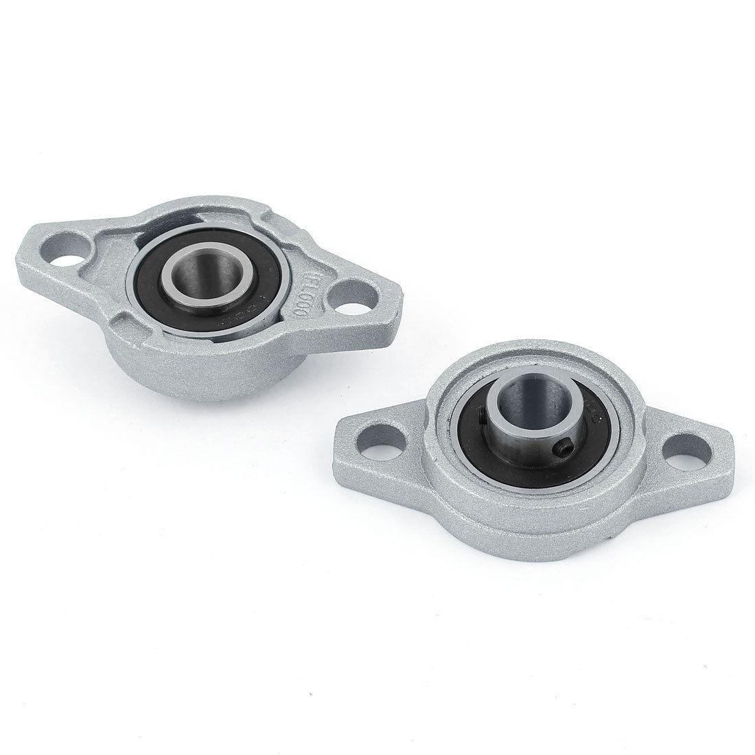KFL000 FL000 Self Aligning Pillow Block Flange Bearing 10mm Shaft 2pcs