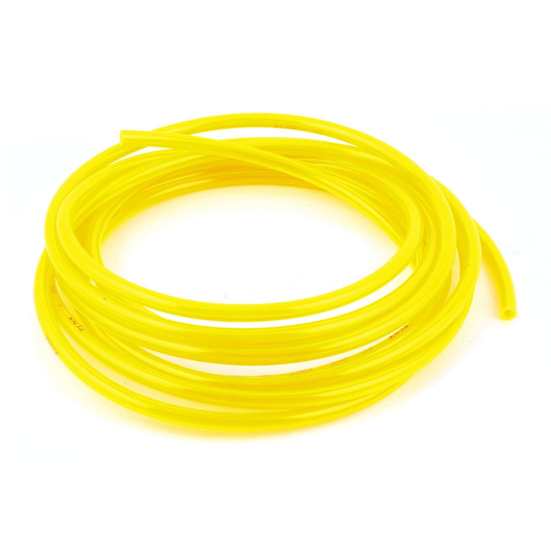 5M 16ft Long 8mmx5mm Pneumatic Air Tube PU Hose Yellow
