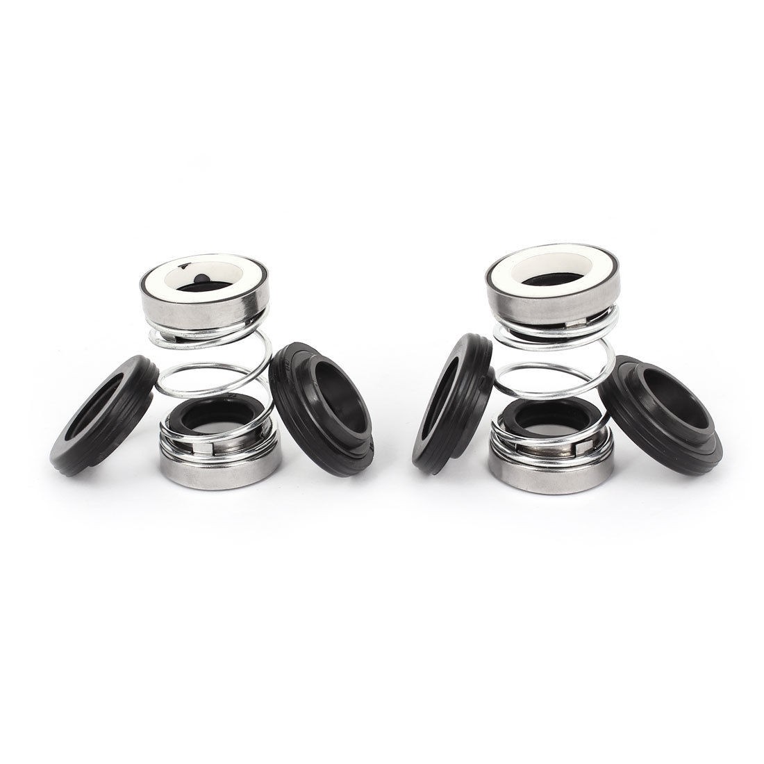 2pcs 14mm Inner Dia Ceramic Ring Sealing Shaft Mechanical Seal for Water Pump