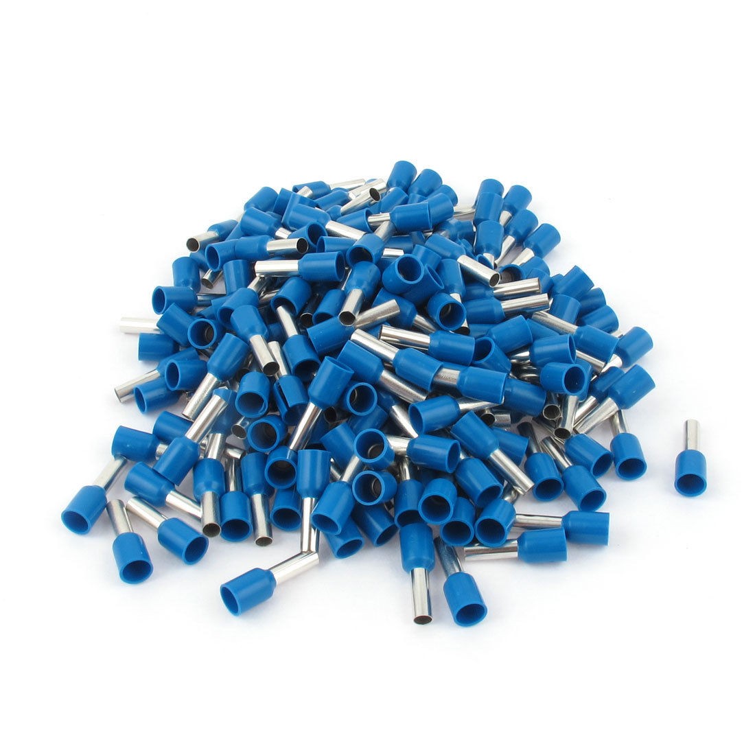 200pcs E4009 12AWG Insulated Ferrule Pin Cord End Terminal Crimp Connector Blue