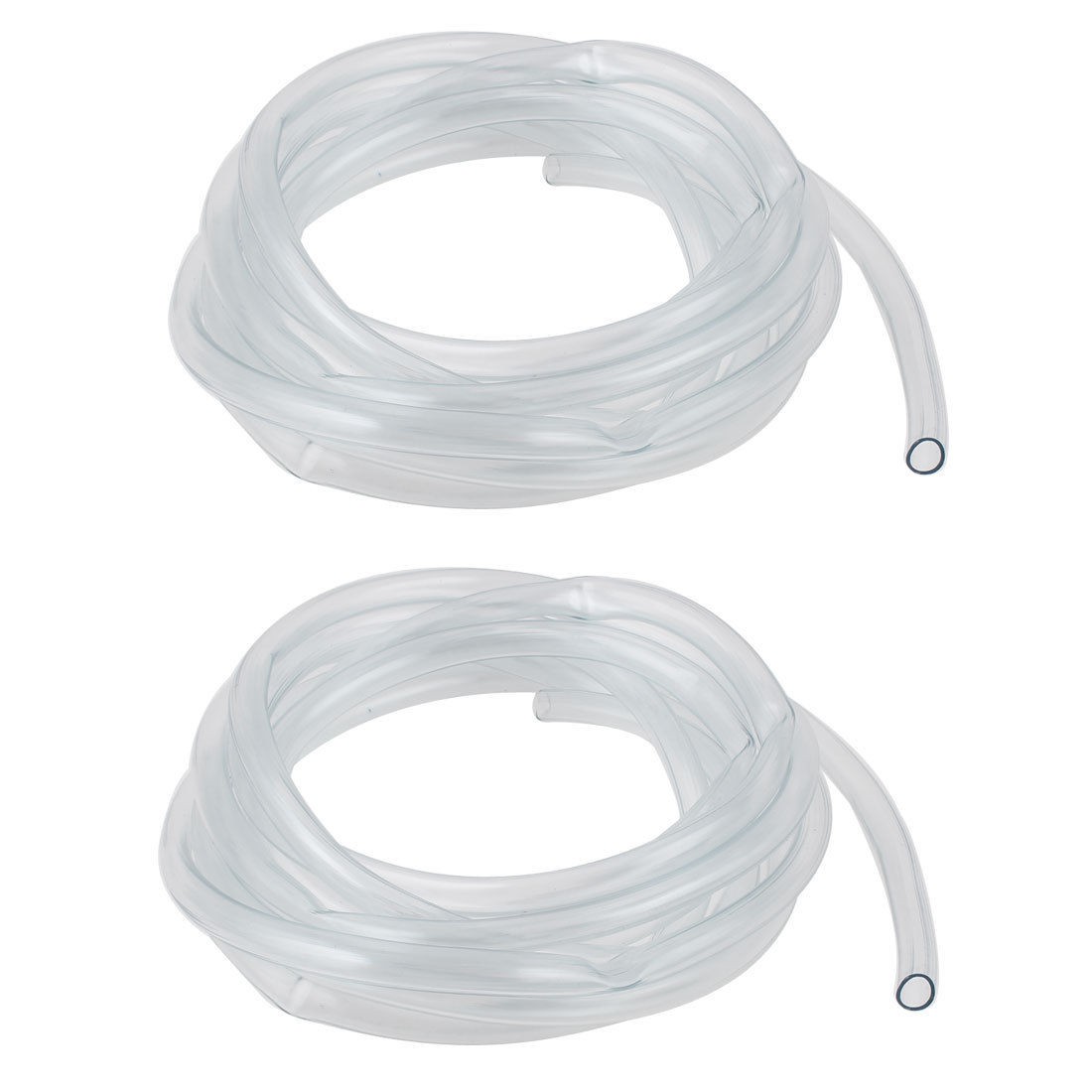 Clear 5M 16ft 10mm x 8mm Diameter Polyurethane PU Air Hose Pipe Tube