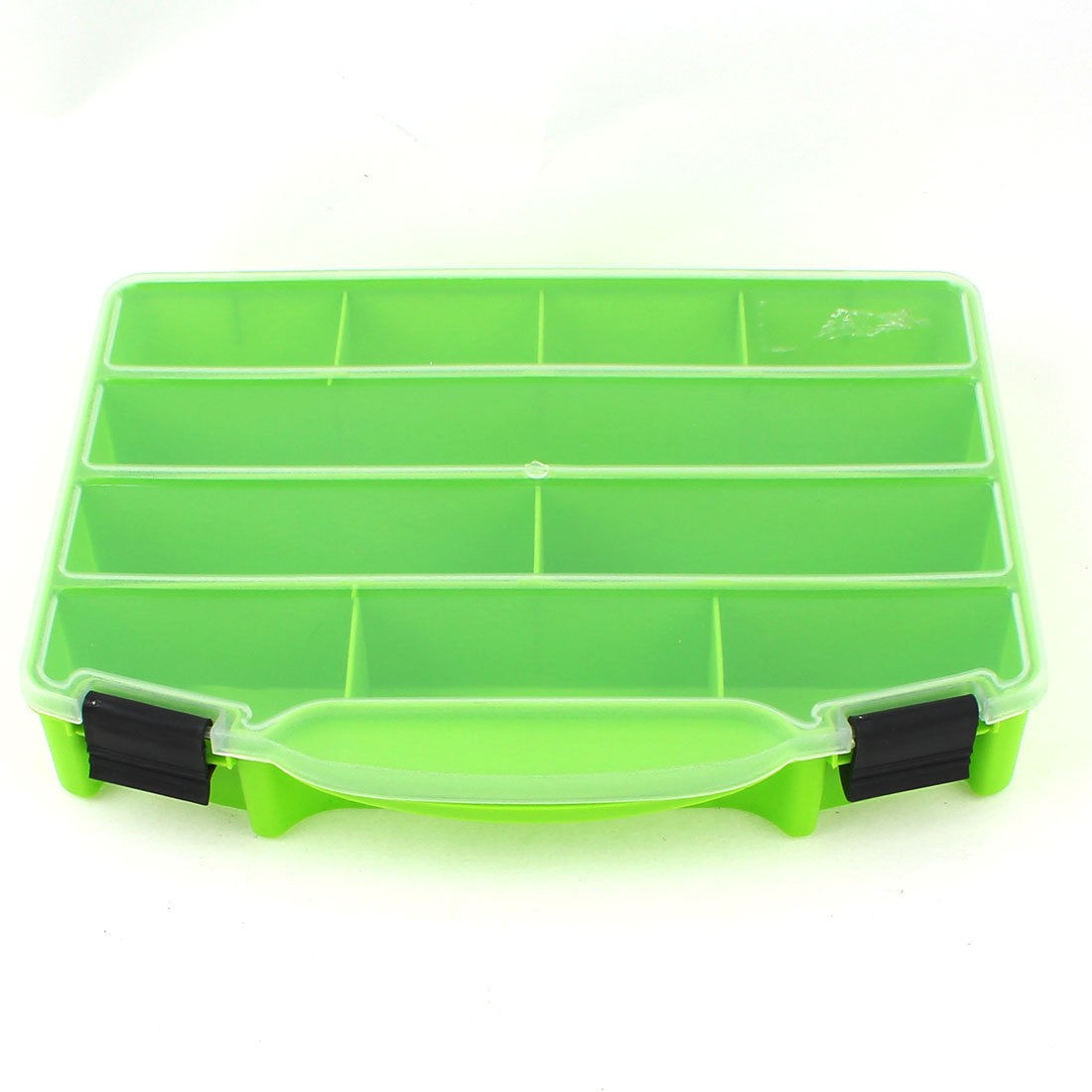 Blue 10 Slots Electronic Screws Washers Tools Components Storage Case Organizer