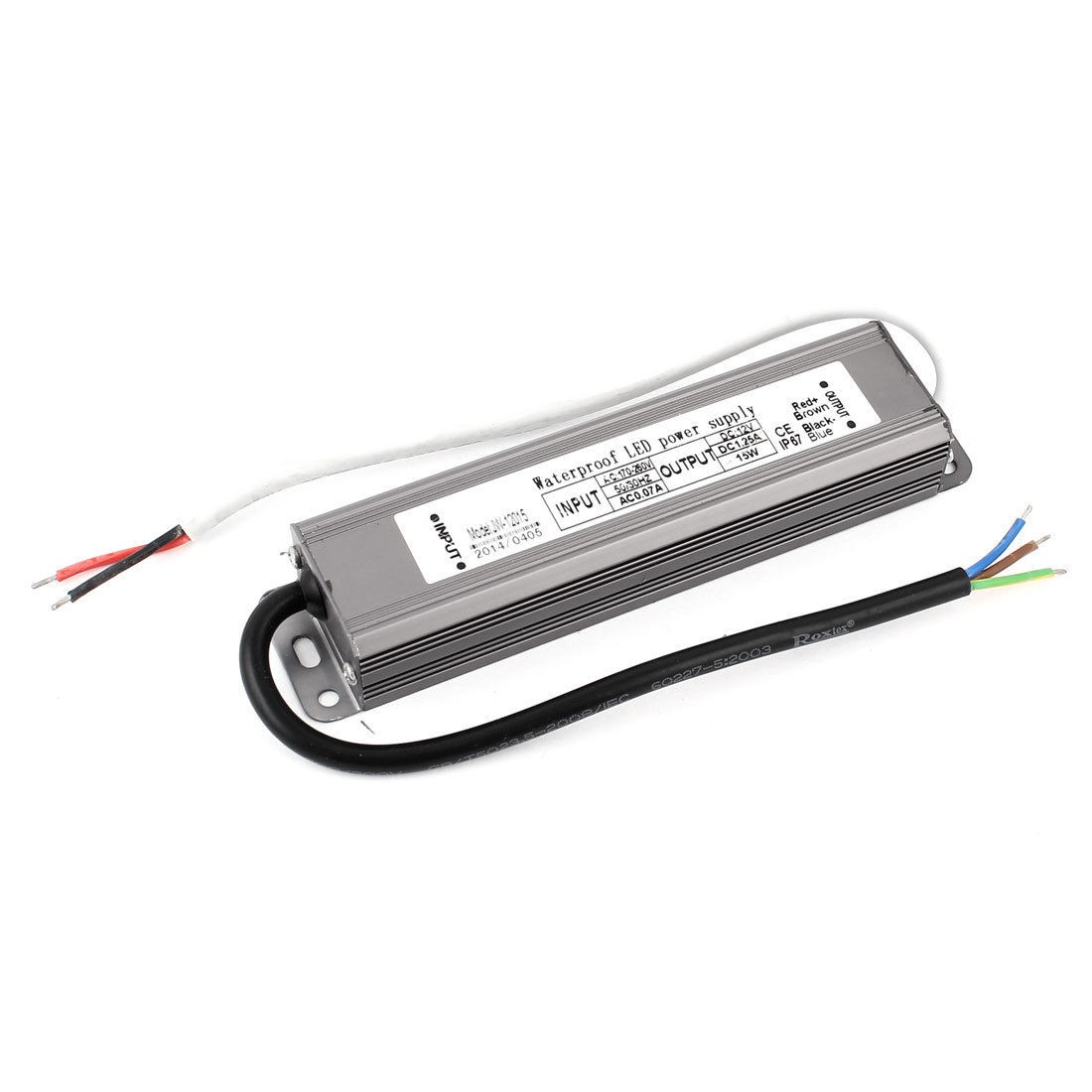AC 170 260V to DC 12V 15W Waterproof LED Driver Power Supply Adapter