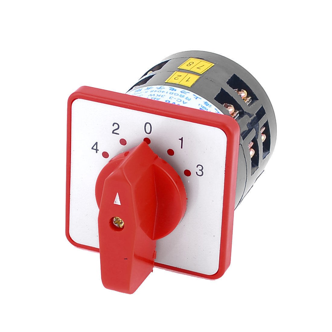 UI380V Ith 5A 12 Screw Terminal 5 Pisition Changeover Switch