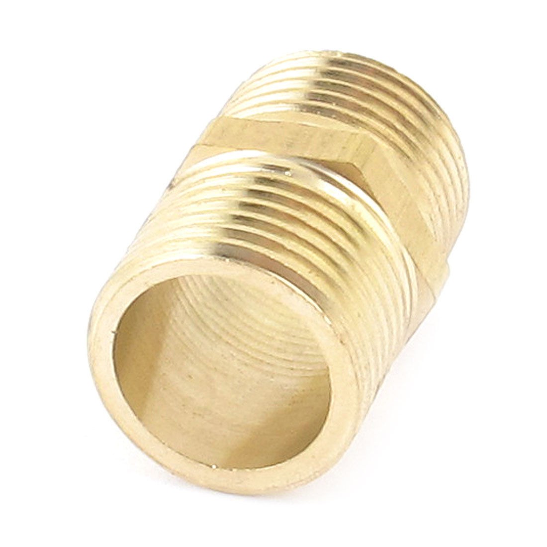 1 2pt Male Thread 30mm x 20mm Tube Hose Piping Straight Joint Connector