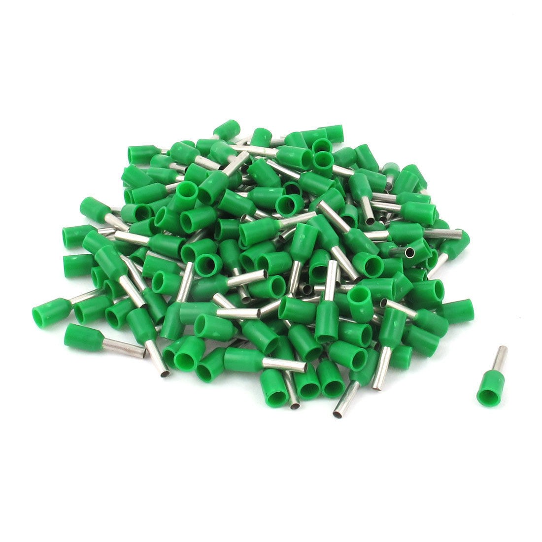 200pcs AWG16 Wire Crimp Connector Insulated Ferrule Pin Cord End Terminal Green