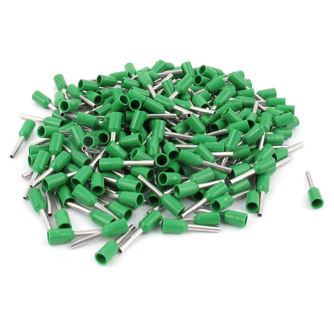 200 Pcs Wire Crimp Terminal Insulated Bootlace Ferrule Green E7508 20AWG 0 75MM2