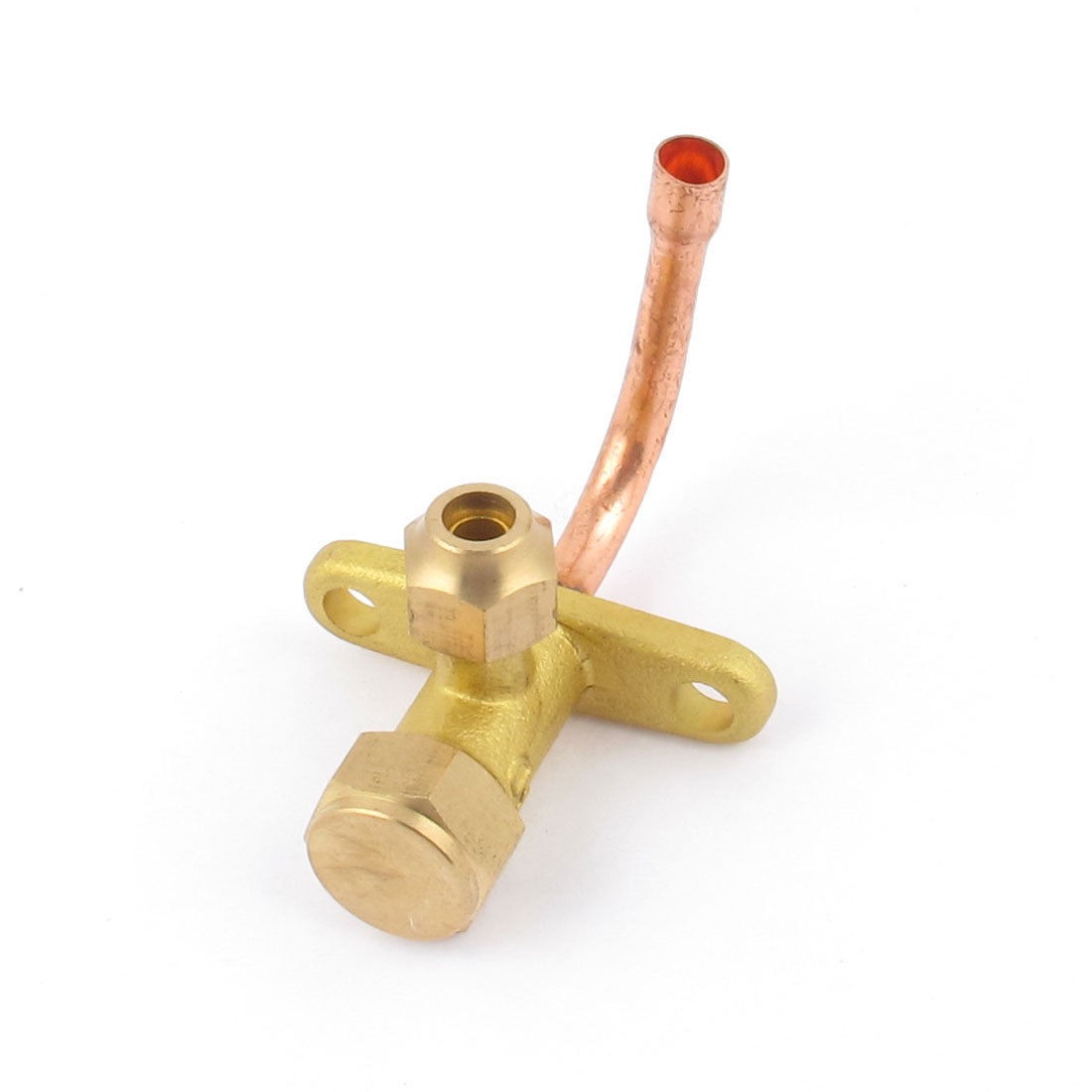 1 4BSP Inlet 2 Way Bend Flare Tube Split Expansion Valve for Air Conditioner