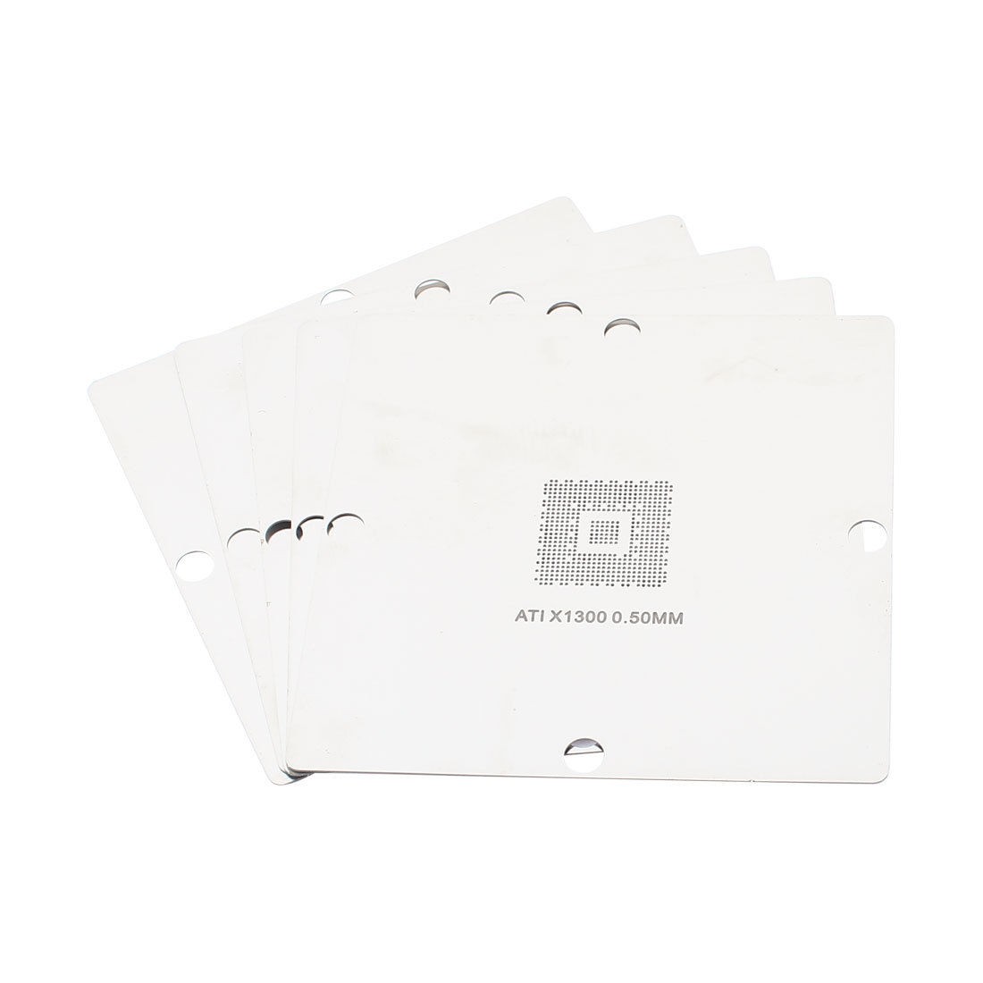 5pcs Directly Heat Rework BGA Reball Universal Stencil Template for ATIX1300