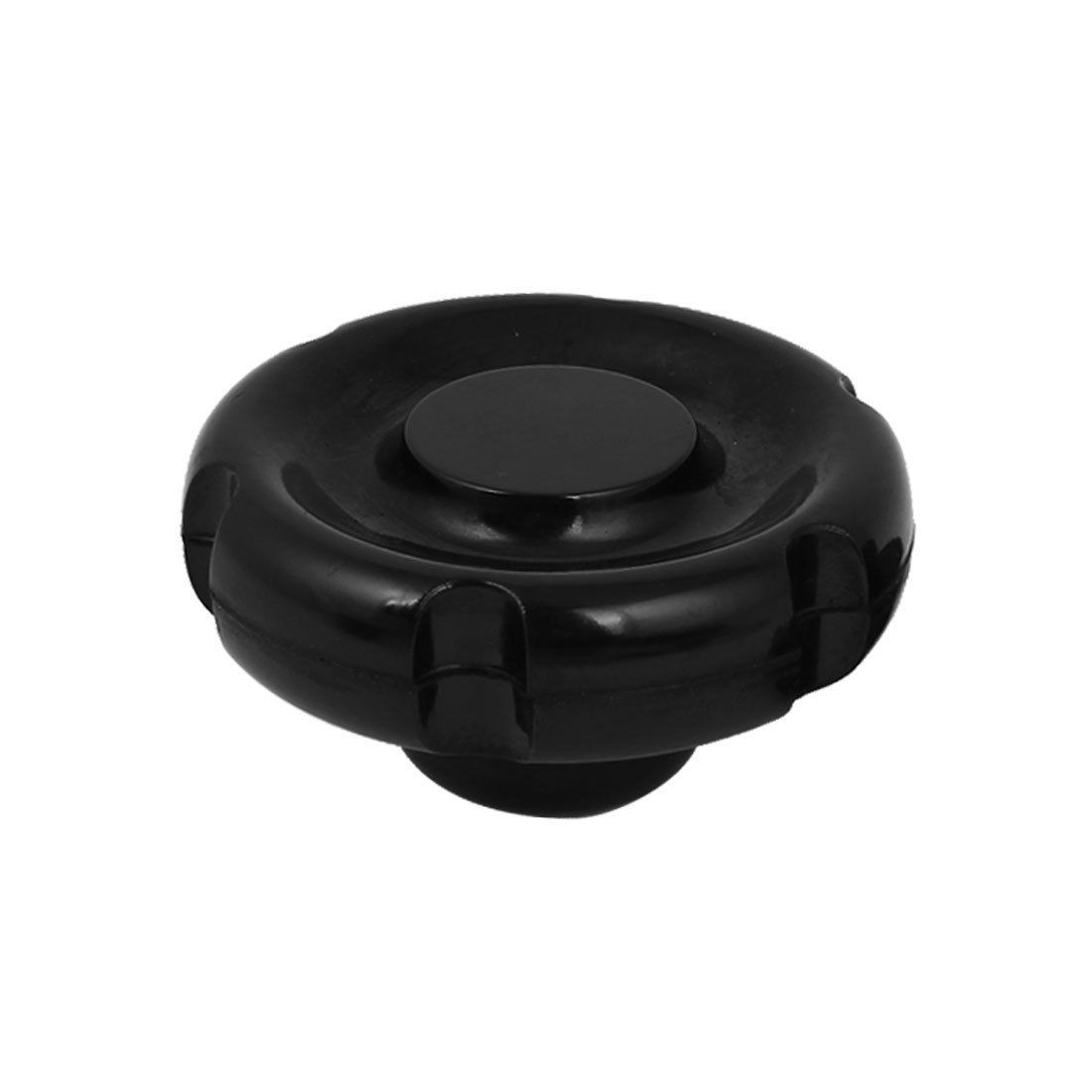 Black Replacement M12 x 75mm Female Threaded Knurled Clamping Knob