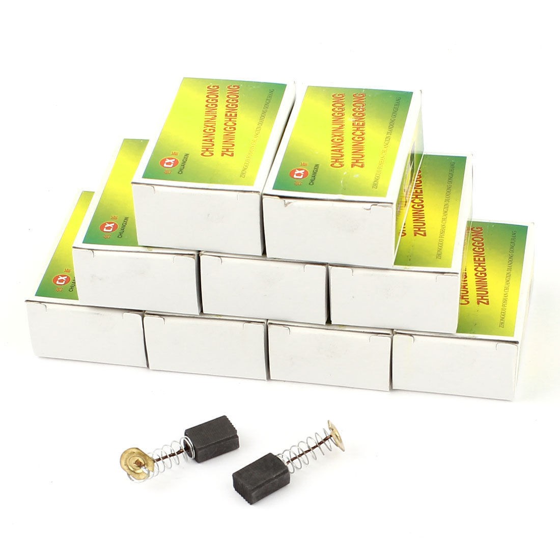 20pcs Generic Electric Motor Power Tool Carbon Brushes 13mm x 9mm x 6mm