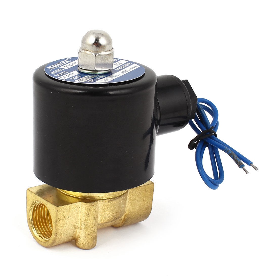 2W 10 DC 24V 3 8BSP Normal Close Water Gas Oil Electric Solenoid Valve