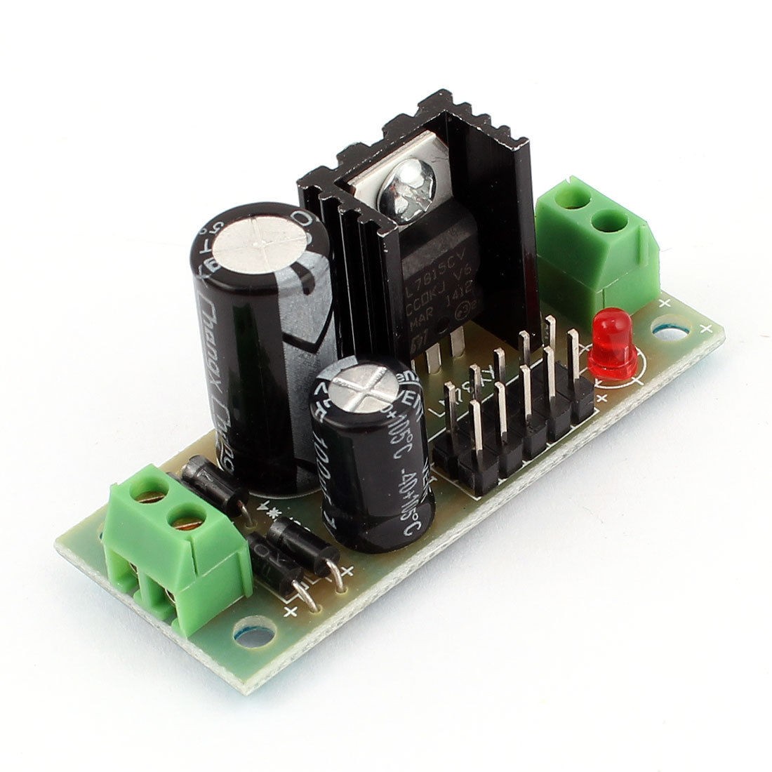 L7815 19V 35V to 15V Step Down Power Supply Voltage Regulator Module for Arduino