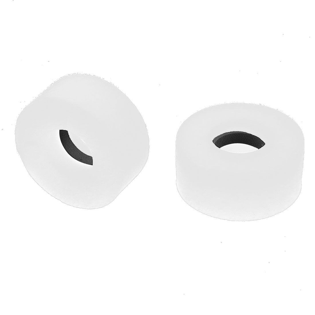 2pcs 18mm x 7mm x 7mm White PP Cylinder Float Switch Ball for Water Level Sensor