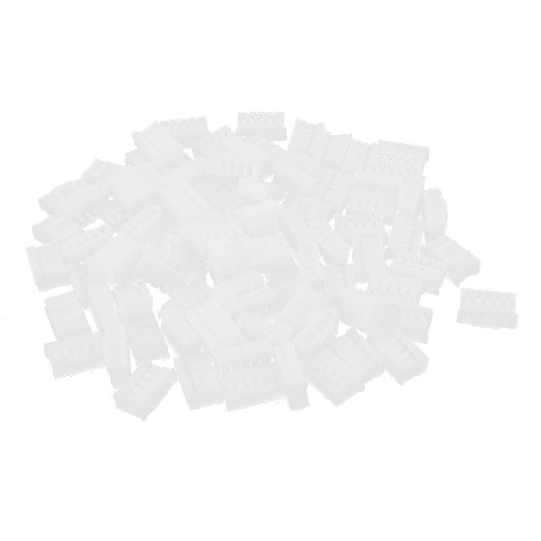 90pcs White Ph 2 0mm Pitch 5 Pin Terminal Connector Housing for Jumper Wire