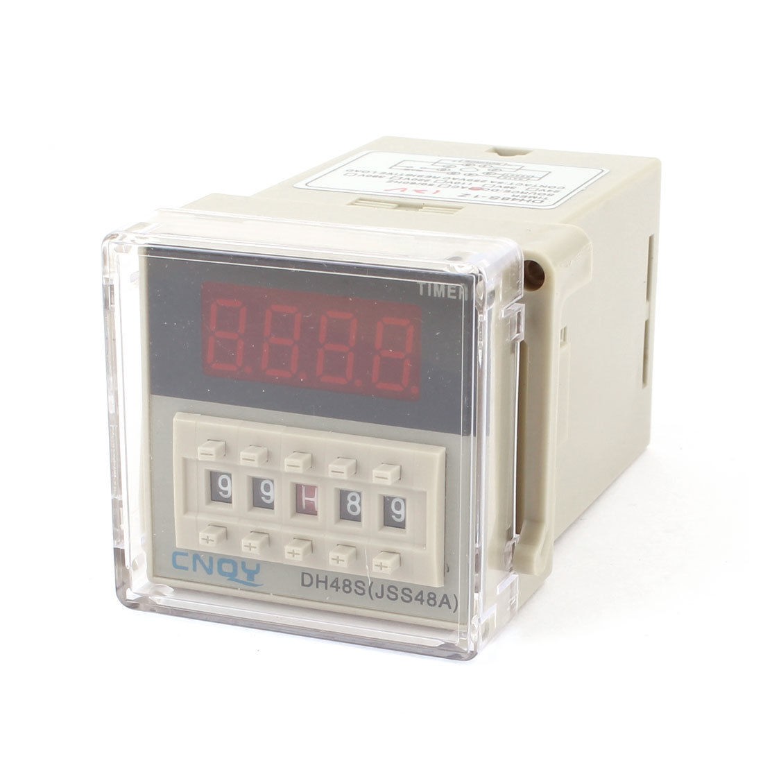 DC 12V 8pin 0 01S 99H99M Adjustable Time Delay Control Programmable Timer Relay