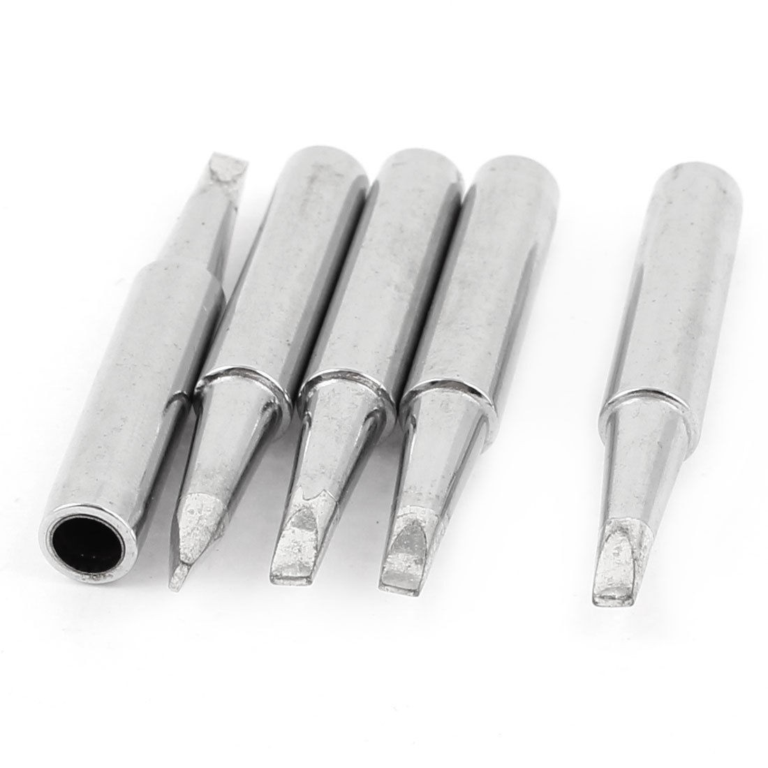 Replacement Solder Screwdriver Welding Soldering Iron Tip 900M T 2 4D 5pcs