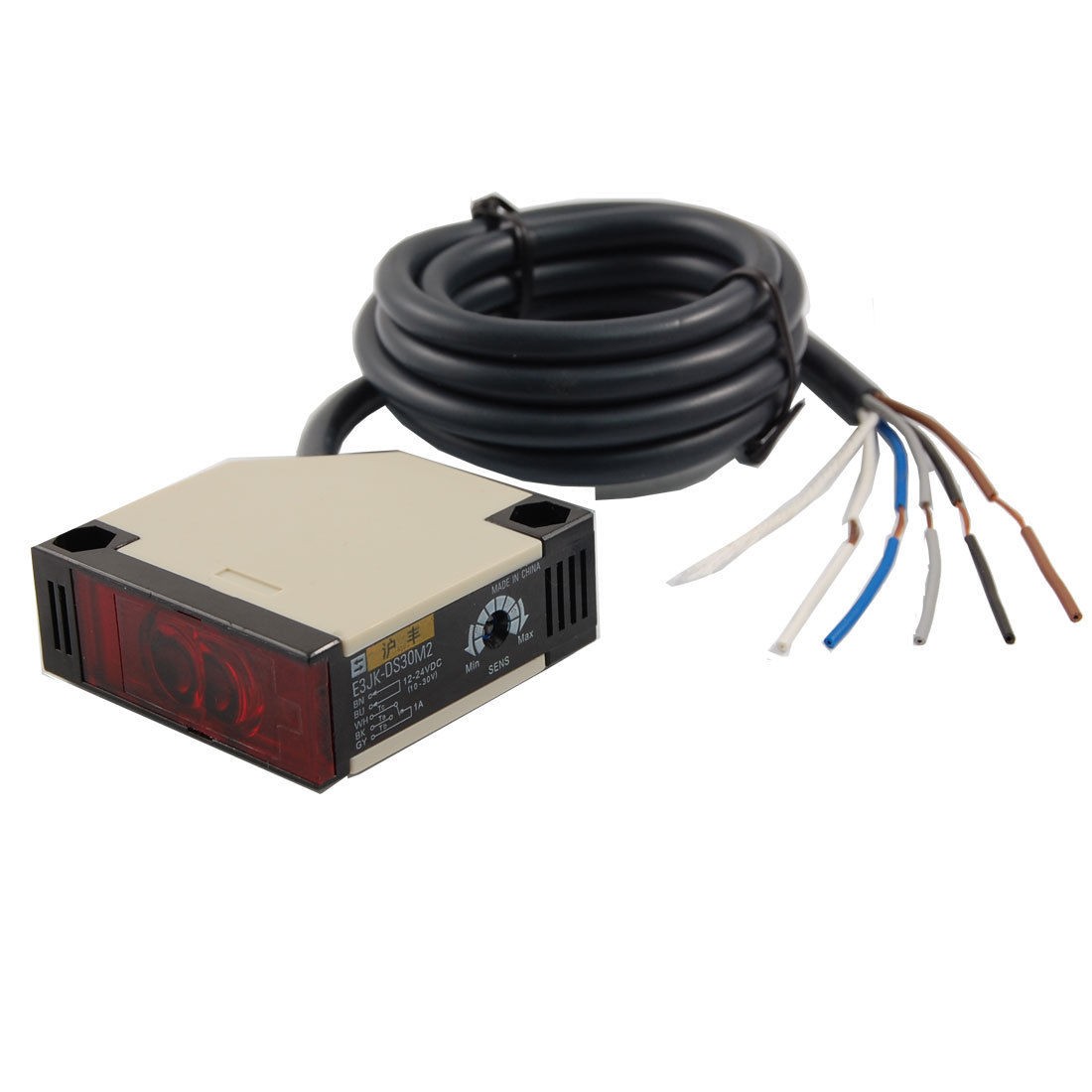 DC12-24V 300mm Detection Distance Photoelectric Sensor Switch