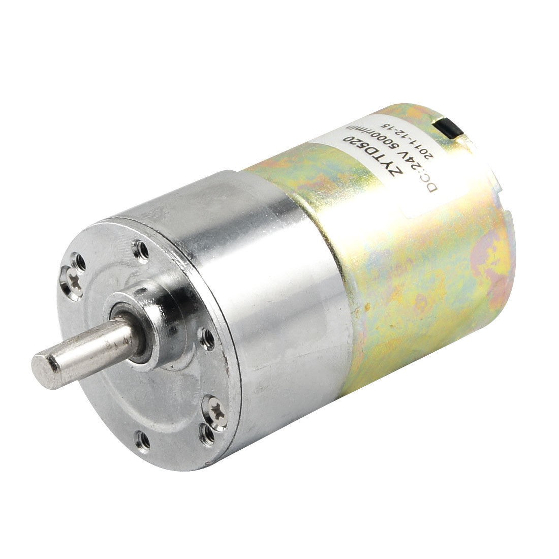 400RPM Output Speed 36mm Diameter 24V 0.33A DC Geared Motor