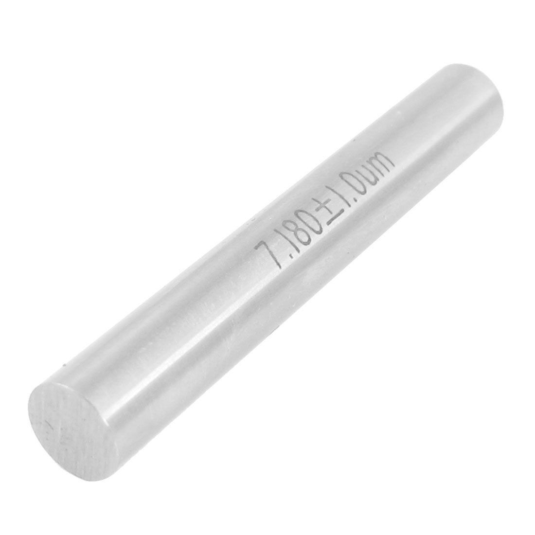 7.18mm Diameter Tungsten Carbide Plug Pin Gage Gauge w Plastic Case