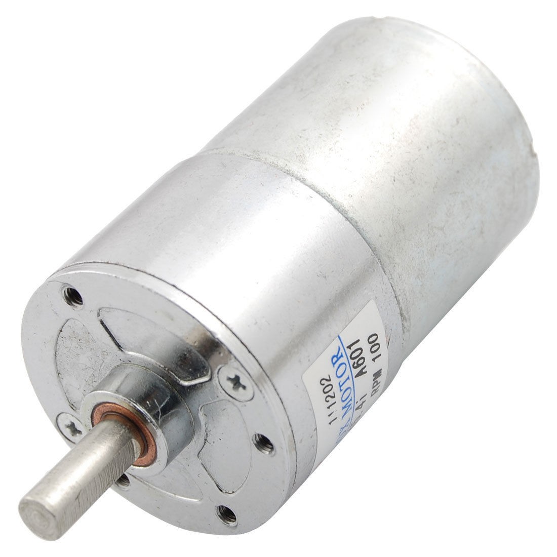 37mm Dia Permanent Magnetic Planet Gear Box Motor 100 RPM DC 24V 160mA