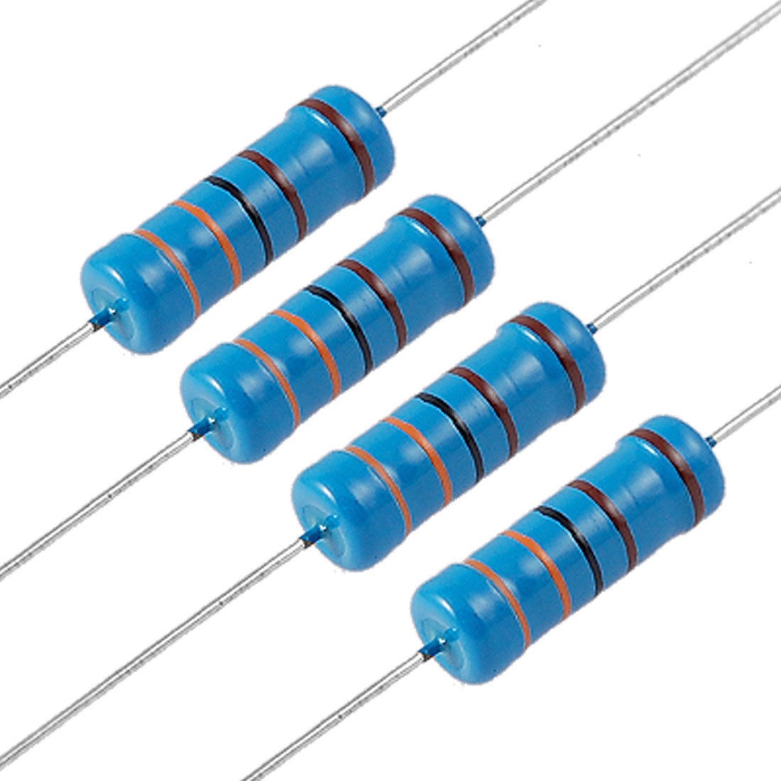 3W 3.3K Ohm 1% Metal Film Resistors 1/2 Watt 3K3 100 Pcs