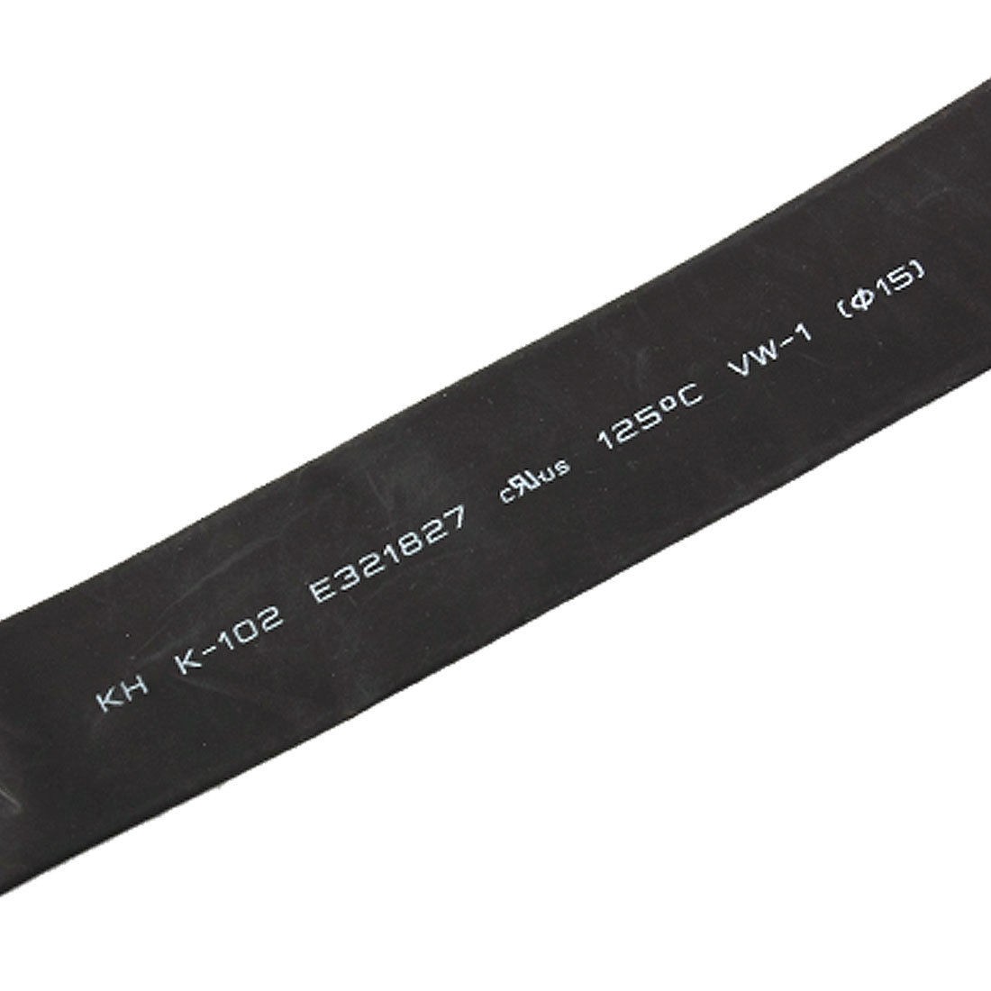 15mm Black Polyolefin Insulation Heat Shrink Tubing 6M 19.7ft