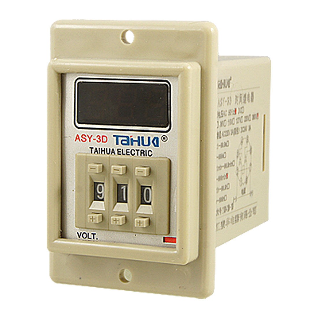 AC 380V Power ON Delay Timer Time Relay 1-999 Minute 8 Pin ASY-3D